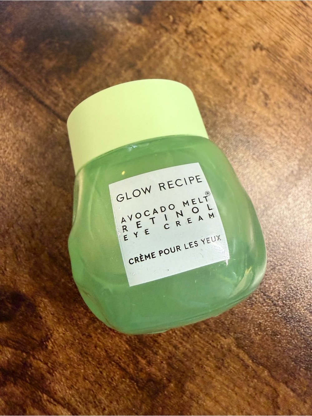 Glow Recipe Eye Cream Jar in Light Green